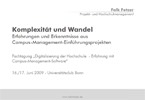 Komplexität und Wandel - Folien